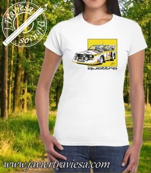 Camiseta Mujer AUDI SPORT QUATTRO S1 GRUPO B