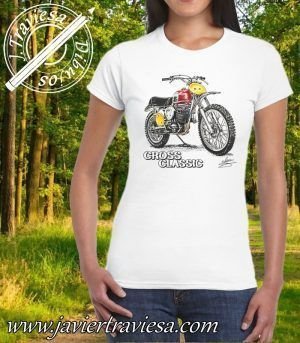 Camiseta Mujer HUSQVARNA 400 STEVE McQUEEN