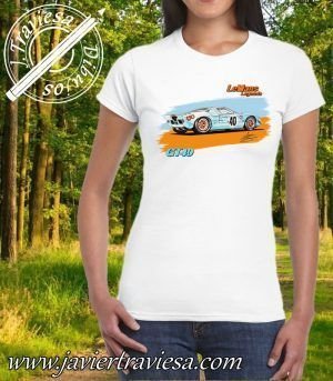 Camiseta Mujer GT 40 GULF LEMANS