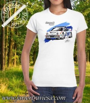 Camiseta Mujer FORD RS200 GRUPO B