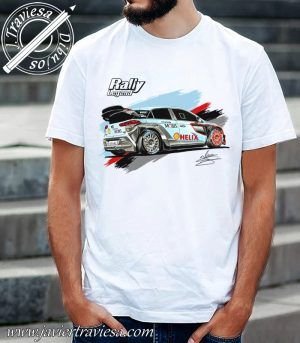 CAMISETA CON EL DIBUJO DEL HYUNDAI i20 WRC