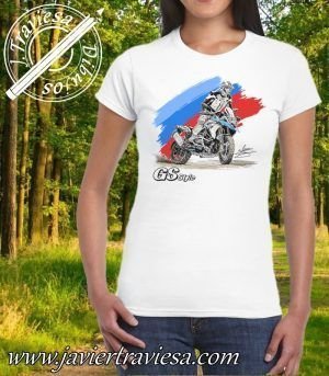 CAMISETA MUJER BMW R1250GS
