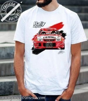 CAMISETA CON DIBUJO MITSUBISHI LANCER EVO VI