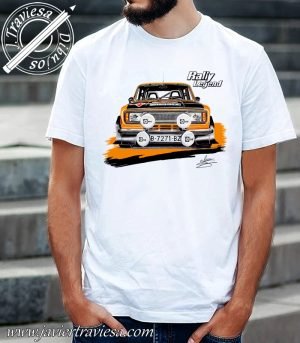 CAMISETA CON DIBUJO DEL SEAT 124D ESPECIAL 1800