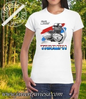 CAMISETA MUJER MOTOR TRIUMPH