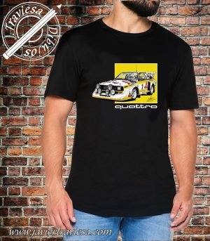 CAMISETA RALLY AUDI SPORTQUATTRO BLACK