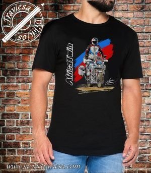 CAMISETA MOTO HONDA AFRICA TWIN BLACK