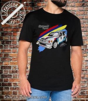 CAMISETA RALLY PEUGEOT 205 TURBO 16 BLACK