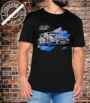 CAMISETA VOLKSWAGEN POLO WRC RALLY BLACK