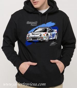 SUDADERA FORD RS200 RALLY BLACK
