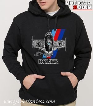 SUDADERA MOTO BMW BOXER BLACK