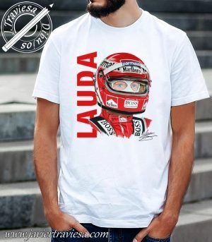 CAMISETA F1 PILOTOS LEGENDARIOS N.L. BLANCA
