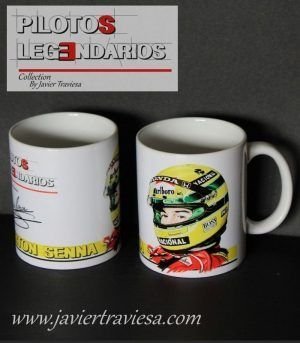 TAZA AYRTON SENNA