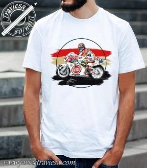 CAMISETA MOTO CON DIBUJO DE SUZUKI RGV500 gp