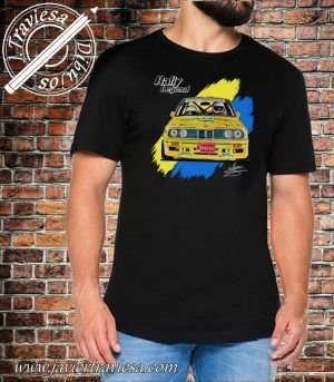 CAMISETA BMW E30 M3 RALLY BLACK
