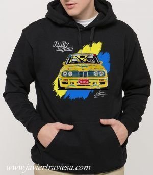 SUDADERA NEGRA BMW E30 M3 RALLY