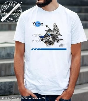 CAMISETA MOTO SUZUKI V-STROM