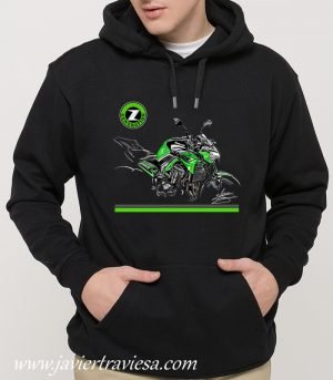 SUDADERA MOTO KAWASAKI Z GENERATION