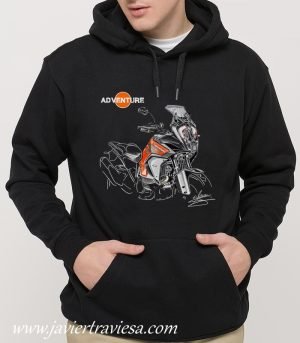 SUDADERA MOTO KTM ADVENTURE