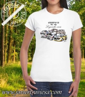 CAMISETA MUJER GRUPO B LEYENDA VIVA