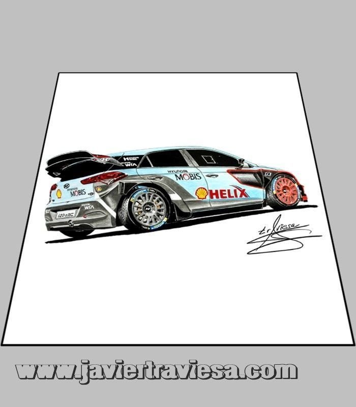 CAMISETA MUJER HYUNDAI i20 WRC - Imagen 3