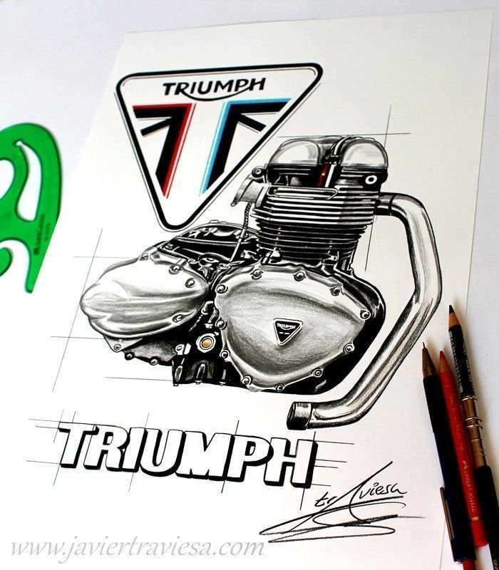 SUDADERA MOTO TRIUMPH BLACK - Imagen 3