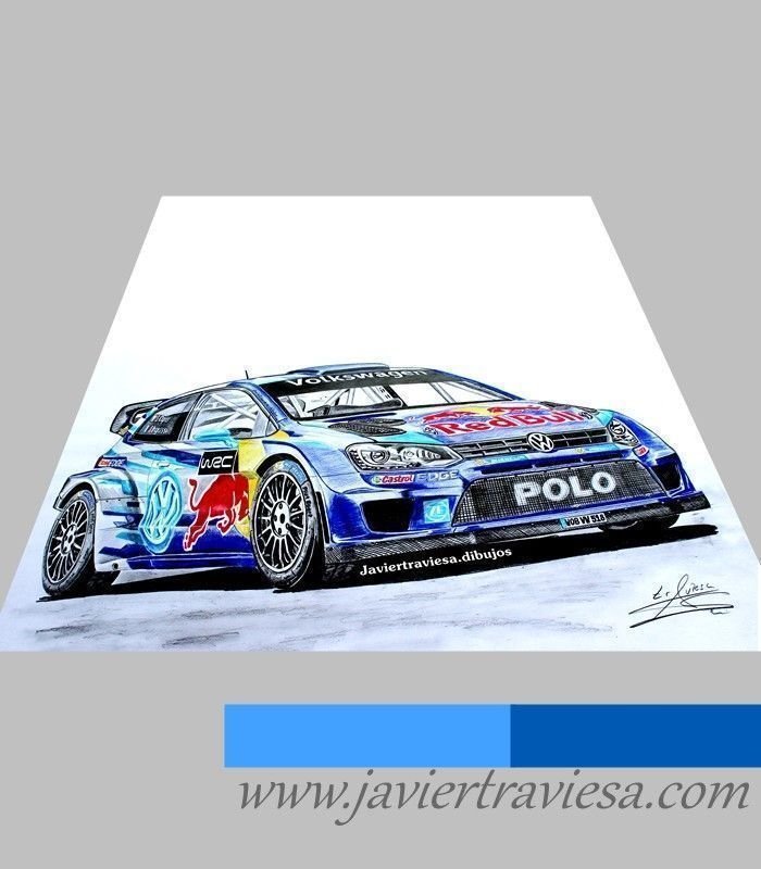 SUDADERA VOLKSWAGEN POLO WRC RALLY BLACK - Imagen 3