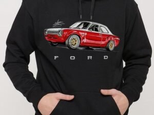 SUDADERA FORD ESCORT MK1 BLACK