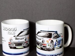 TAZA RALLY FORD RS200 GRUPO B
