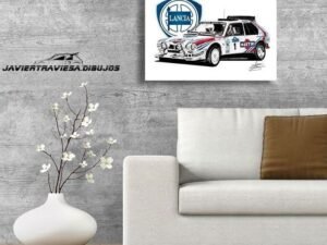 Poster LANCIA DELTA S4 GRUPO B