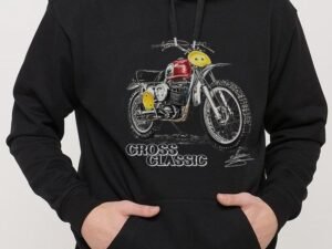 SUDADERA CROSS CLASSIC HUSQVARNA 400 BLACK