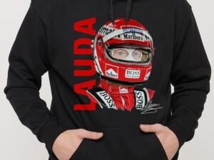 SUDADERA F1 PILOTOS LEGENDARIOS N. L. BLACK