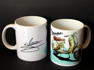 TAZA VESPA CLASICA