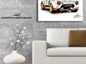 POSTER LANCIA STRATOS ALITALIA