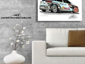 POSTER HYUNDAI I20 WRC