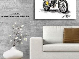 POSTER HUSQVARNA 400 CROSS