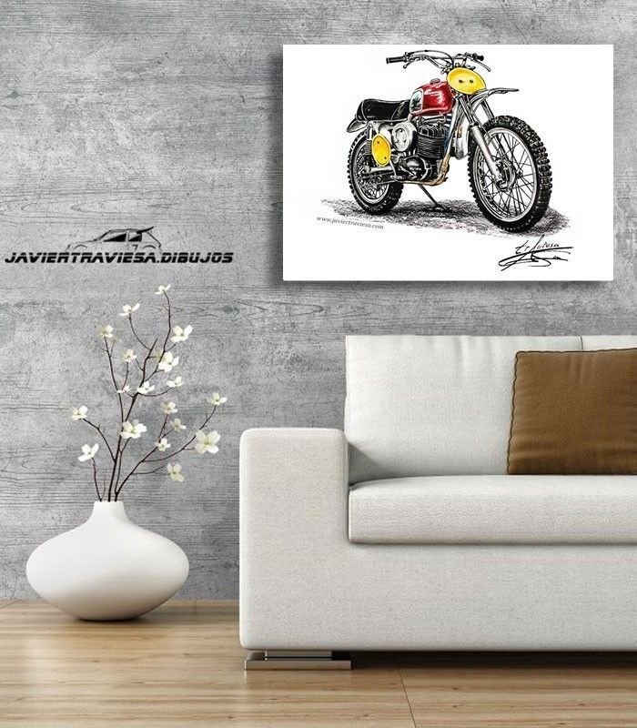 POSTER HUSQVARNA 400 CROSS