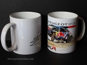 TAZA PEUGEOT 2008 DKR CARLOS SAINZ