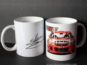 TAZA RALLY MITSUBISHI LANCER EVO VI TOMMI MAKINEN