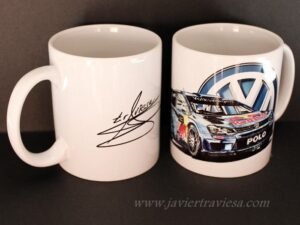 TAZA RALLY VW POLO WRC