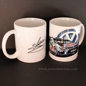 TAZA RALLY VW POLO WRC