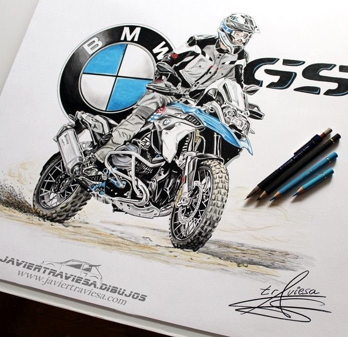 POSTER BMW R1250GS - Imagen 3