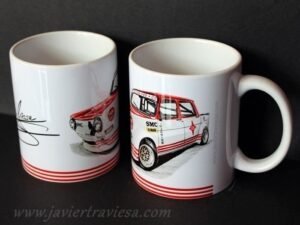 TAZA DIBUJO SIMCA 1000 SMC