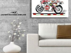 POSTER SUZUKI RGV500 gp