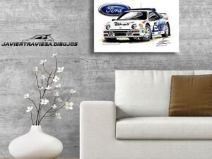 Poster FORD RS200 GRUPO B