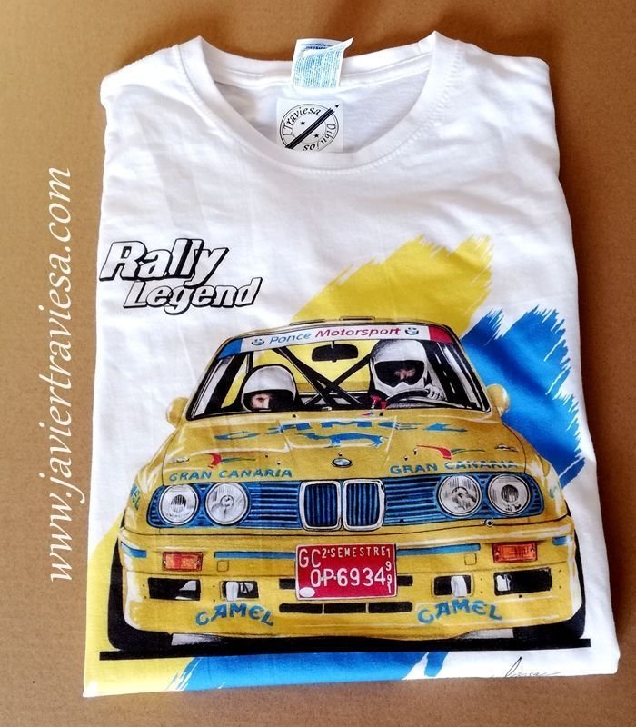 CAMISETA BMW E30 M3 RALLY - Imagen 3