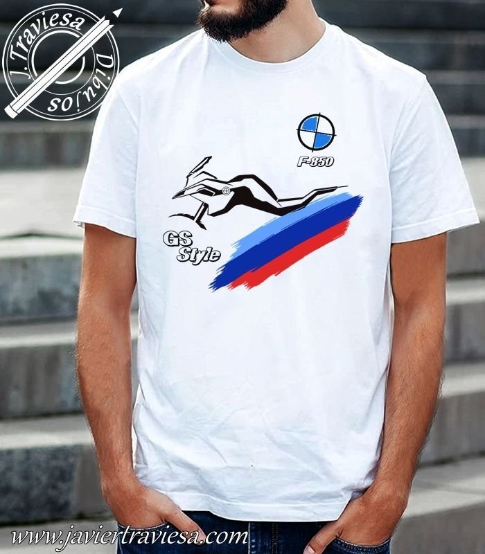 CAMISETA MOTO BMW F850 GS