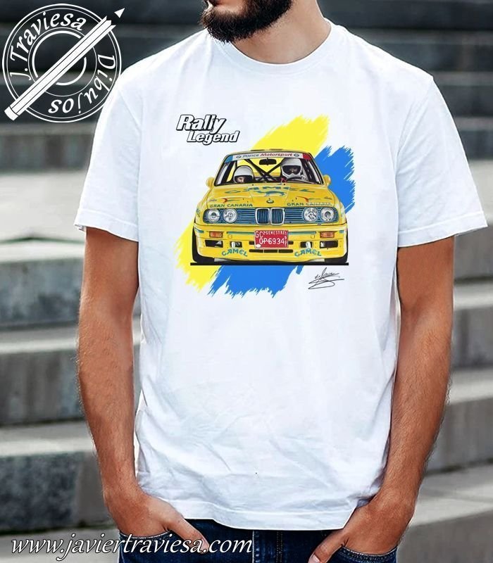 CAMISETA BMW E30 M3 RALLY