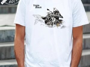 CAMISETA MOTO BMW R1250GS TRIPLE BLACK