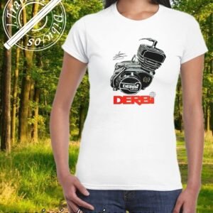 CAMISETA MUJER MOTOR DERBI